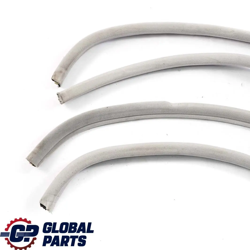 Mercedes-Benz CLK W208 Front Left Right Door Edge Protection Strip Set Grey