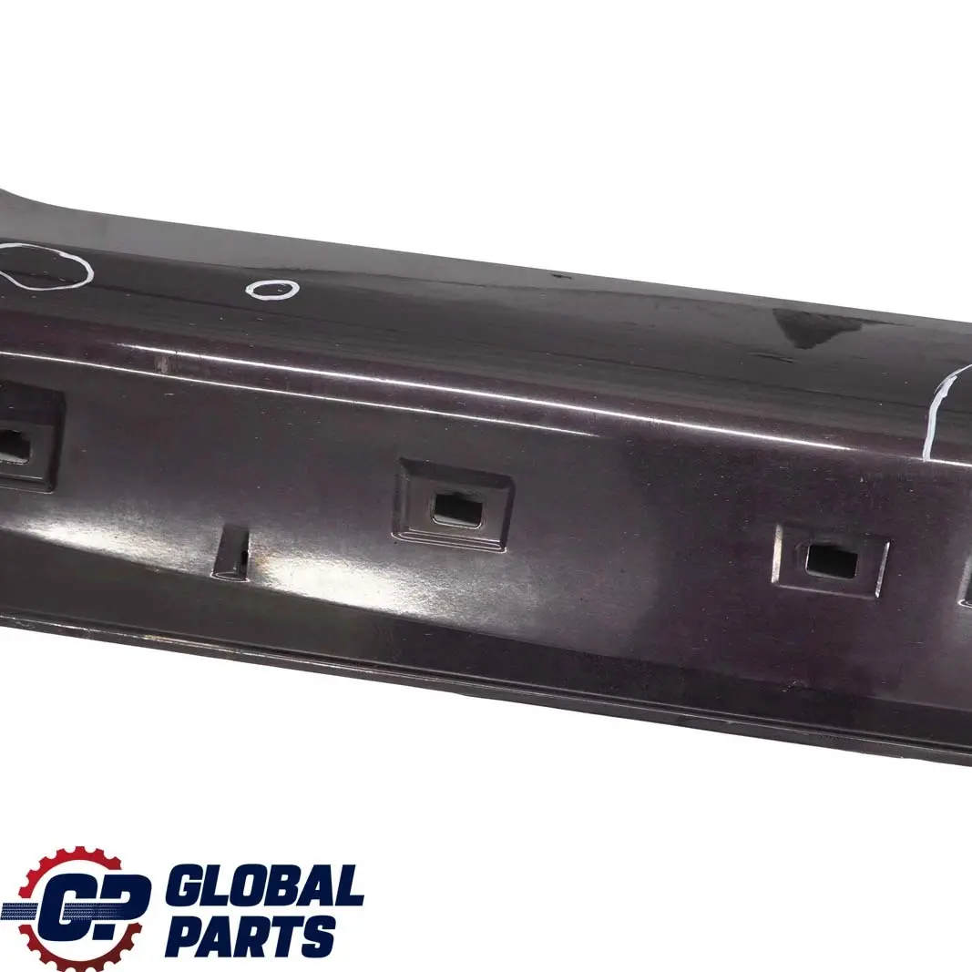 Mercedes-Benz CLK W208 Door Sill Side Cover Skirt Right O/S Almandine Black 182