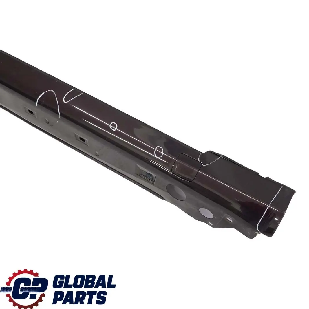 Mercedes-Benz CLK W208 Door Sill Side Cover Skirt Right O/S Almandine Black 182