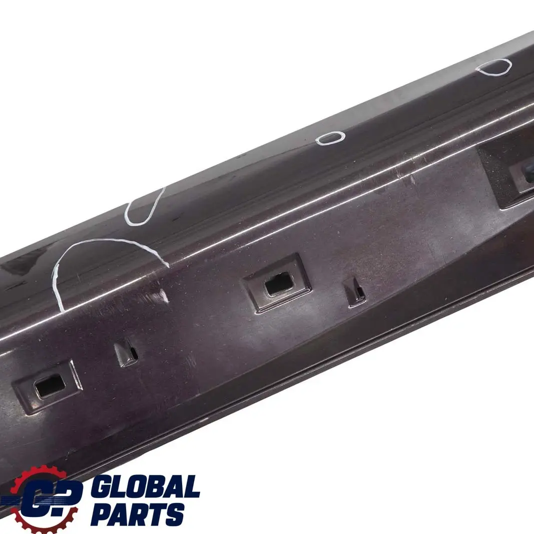 Mercedes-Benz CLK W208 Door Sill Side Cover Skirt Right O/S Almandine Black 182