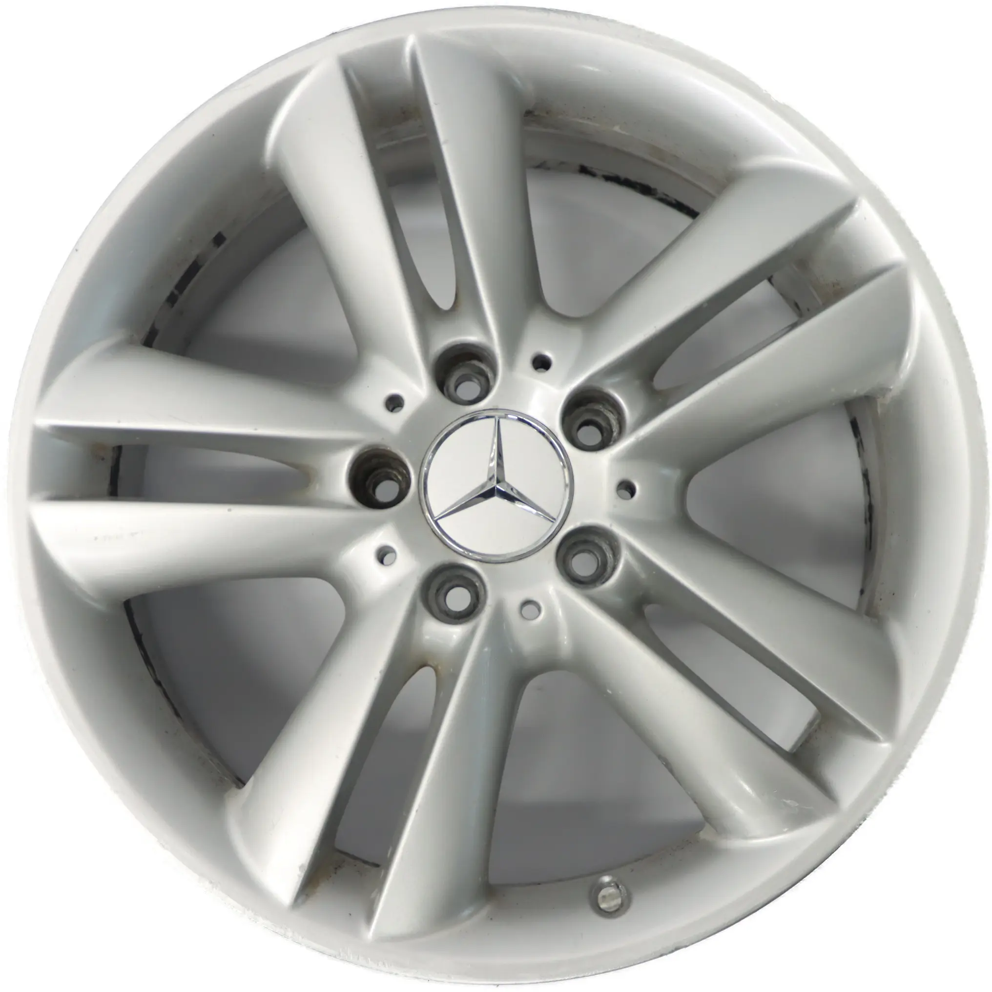 Mercedes C209 llanta de aleación plata de doble radio 17 "7.5J ET:36 A2094014102