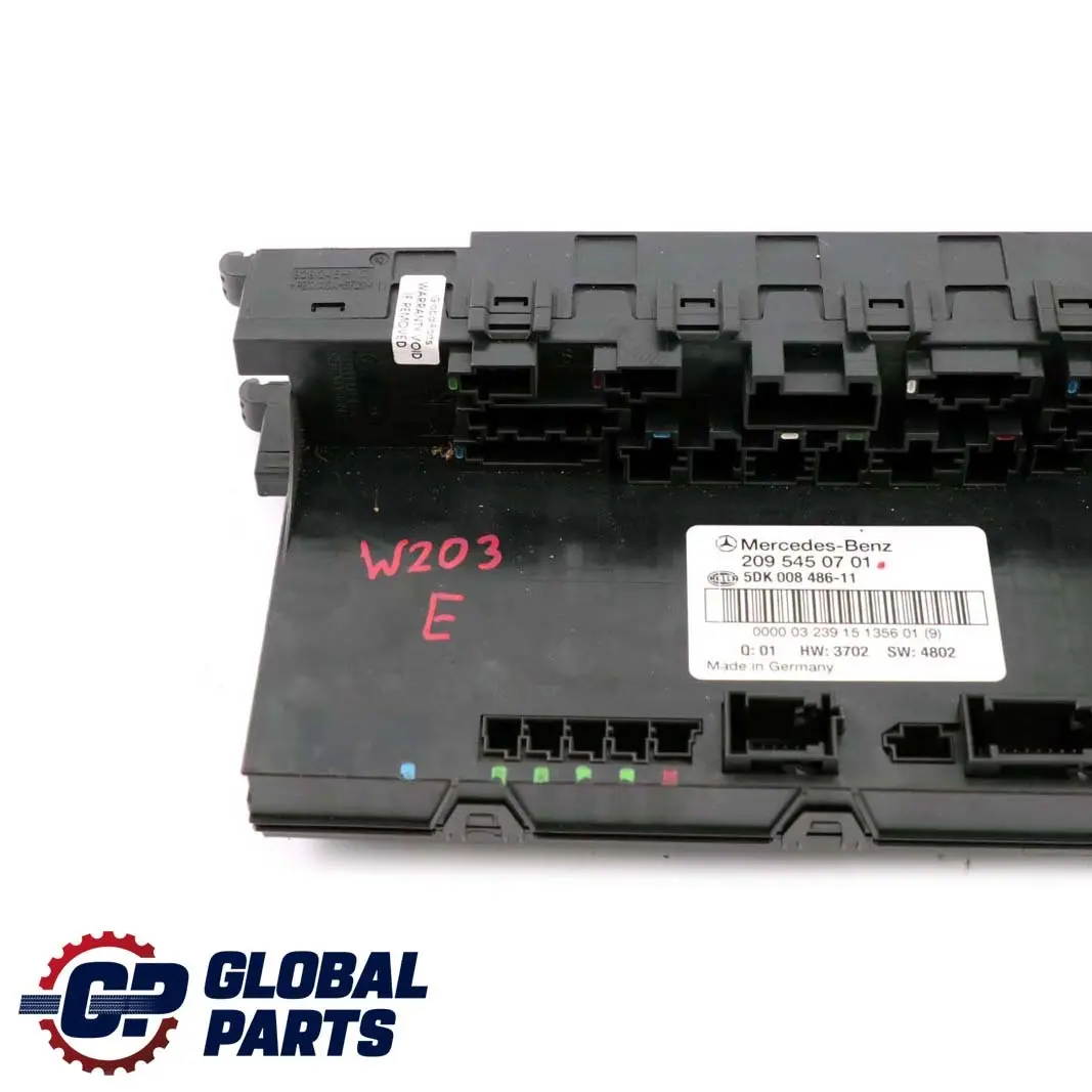 Mercedes-Benz C-Class S203 W203 Sam Unit Module Fuse Box Rear A2095450701