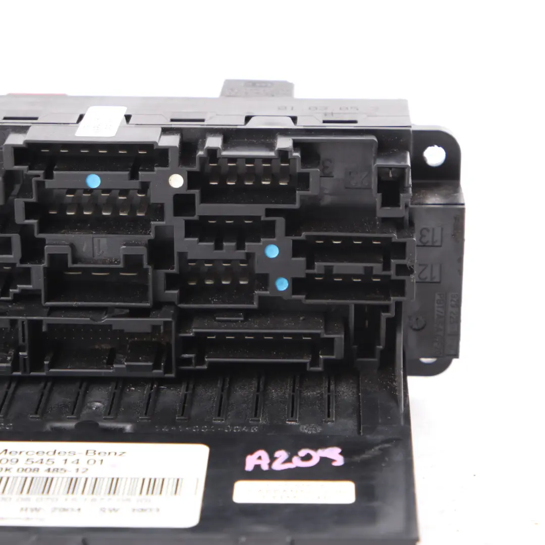 Fuse Box Mercedes CLK W203 W209 Front SAM Module Control Unit A2095451401