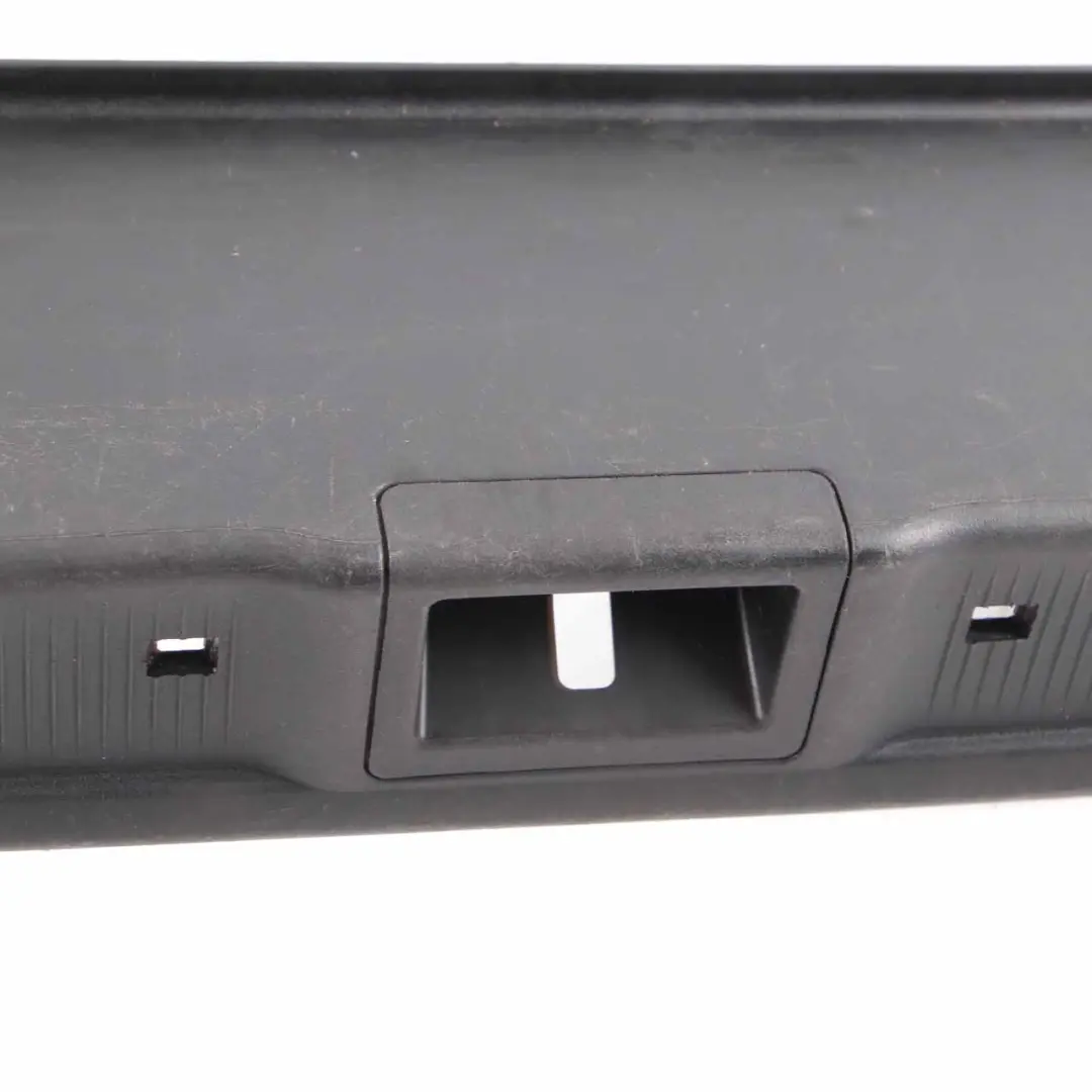 Mercedes A209 Loading Edge Trunk Sill Trim Panel Cover Black A2096904653