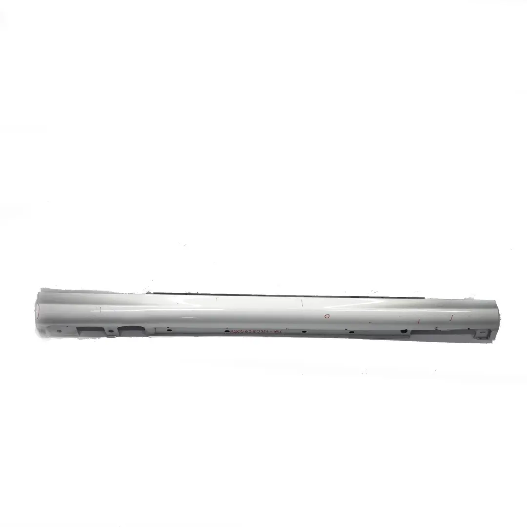 Mercedes W209 Side Skirt Right O/S Door Sill Cover Iridium Silver Metallic - 775