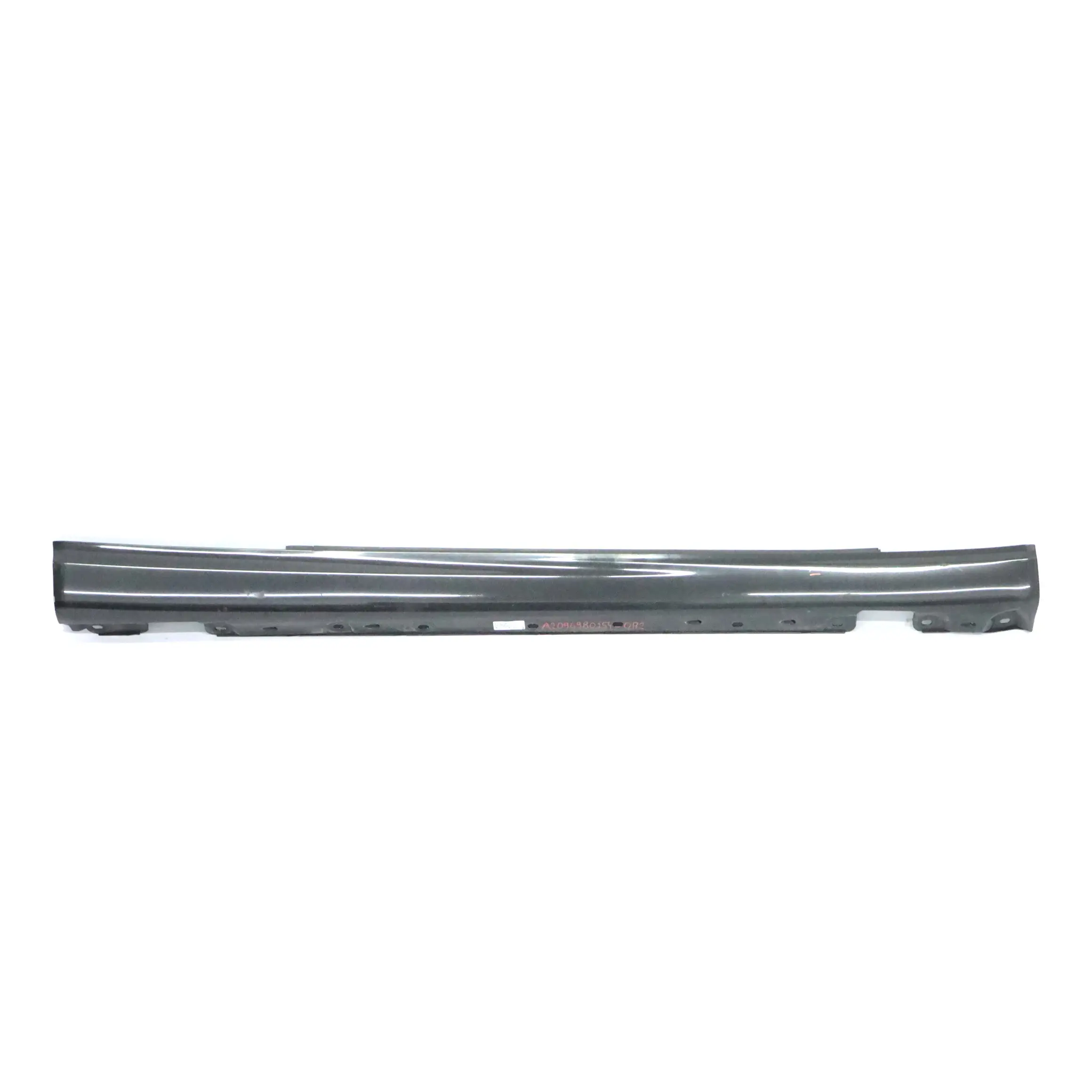 Mercedes W209 Side Skirt Right O/S Door Sill Cover Obsidian Black Metallic - 197