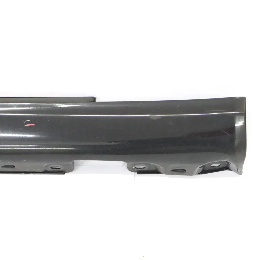 Mercedes W209 Side Skirt Right O/S Door Sill Cover Obsidian Black Metallic - 197