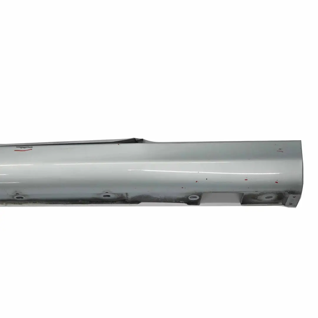 Mercedes CLK C209 Side Skirt Door Sill Cover Left N/S Tellurium Silver - 762