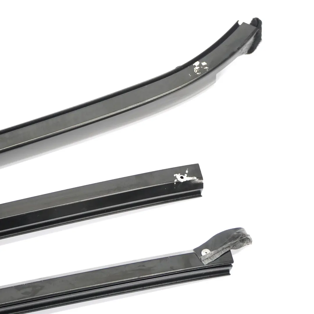 Mercedes A209 Folding Soft Top Roof Guide Linkage Strips Rails Set Convertible