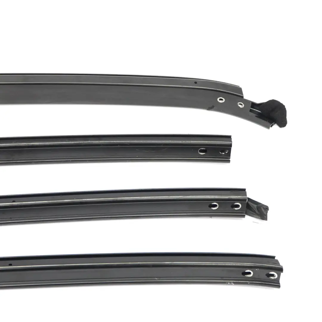 Mercedes A209 Folding Soft Top Roof Guide Linkage Strips Rails Set Convertible