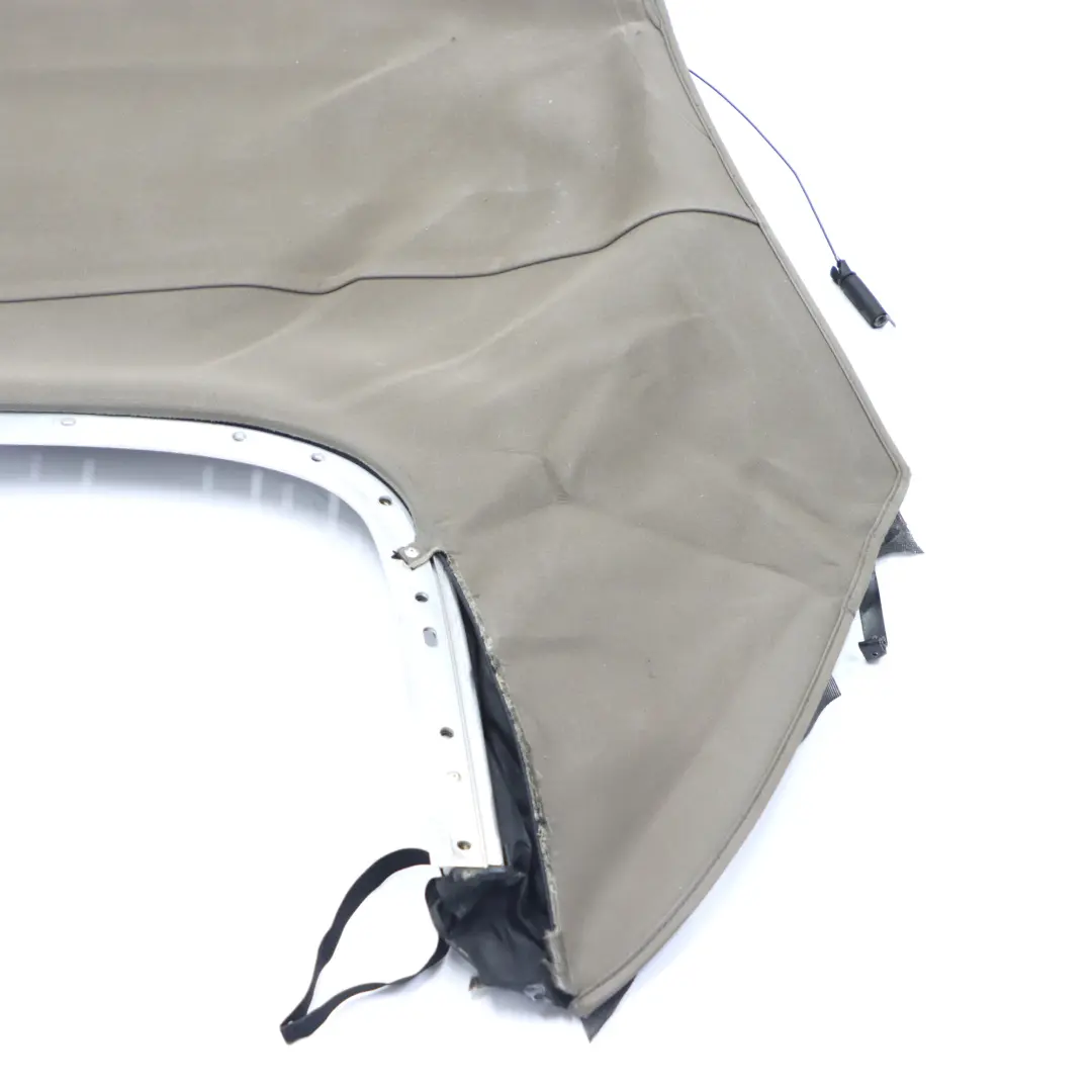 Soft Top Mercedes A209 Convertible Roof Folding Cloth Fabric Cover Alpaca Grey