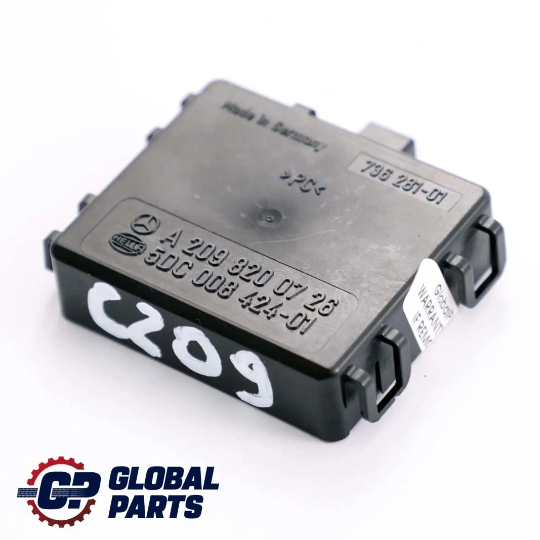 Mercedes CLK S Class C209 W209 W220 Rain Light Sensor Module Unit A2098200726