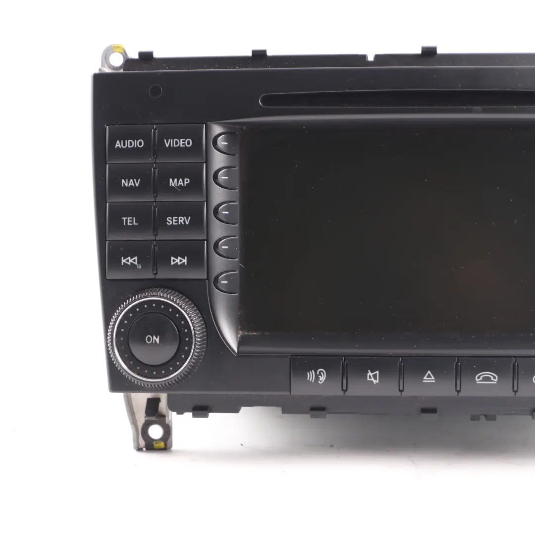 Mercedes CLK W209 Radio CD Player COMAND Navigation Head Unit A2098203889
