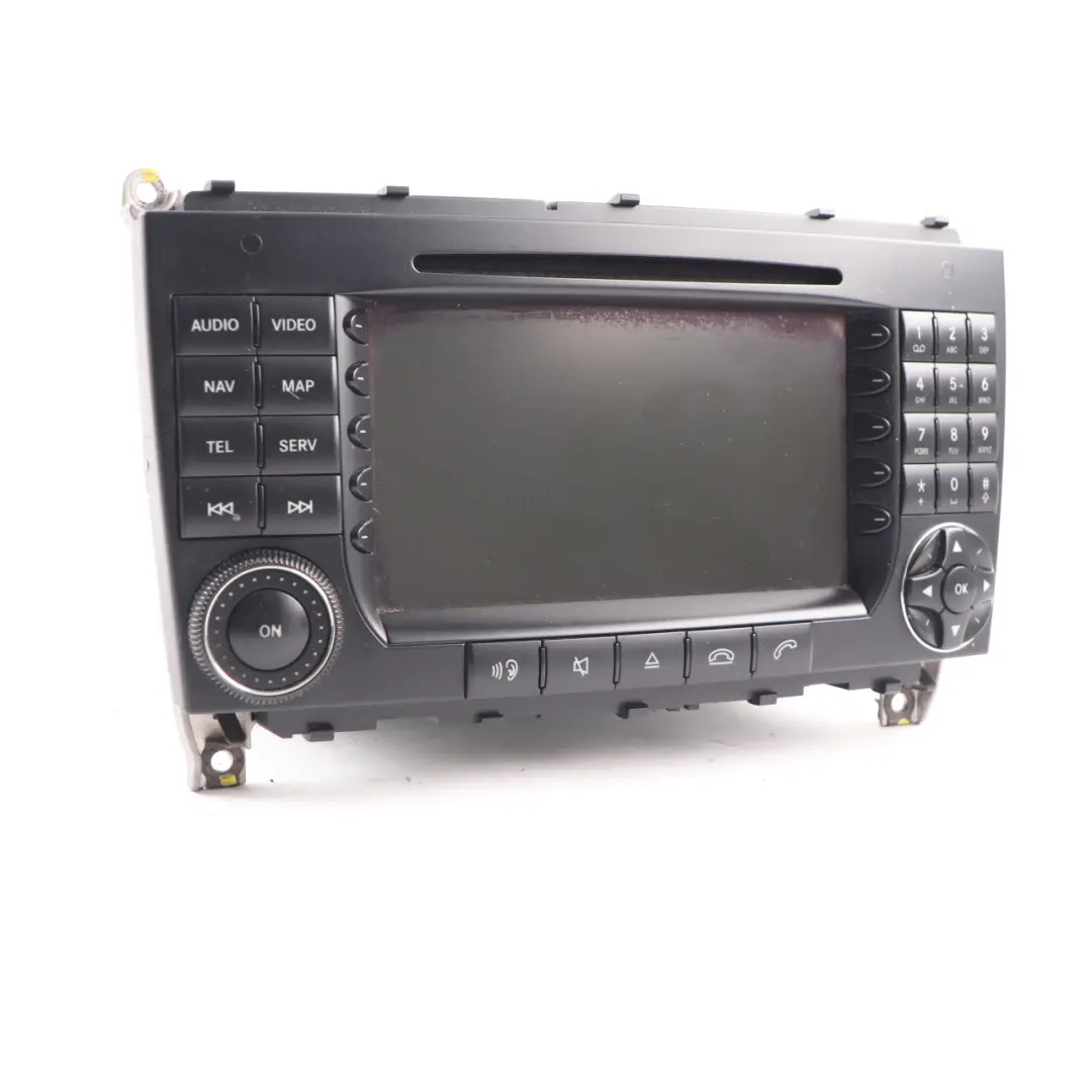 Mercedes CLK W209 Radio CD Player COMAND Navigation Head Unit A2098203889