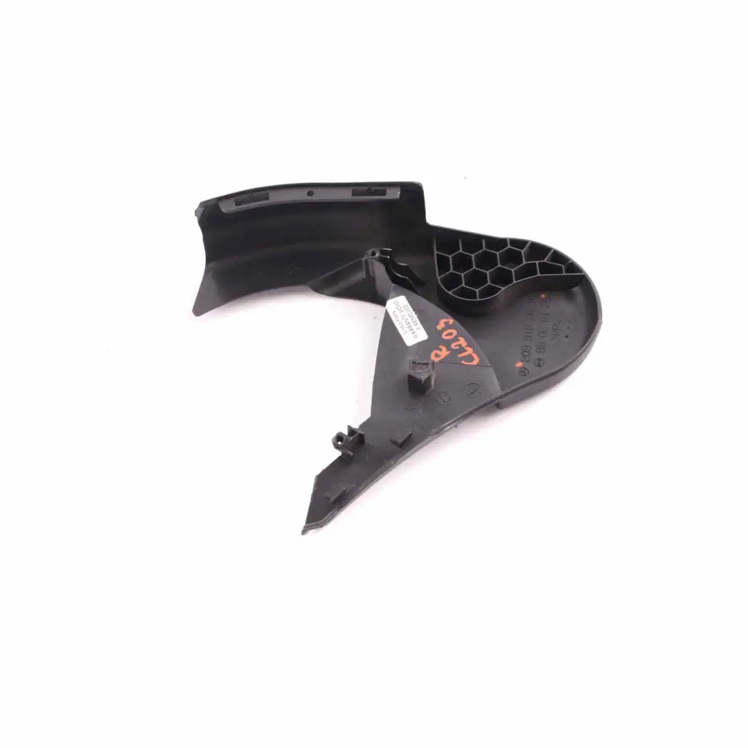 Front Seat Cover Mercedes CL203 Covering Trim Right O/S Black A2099182630