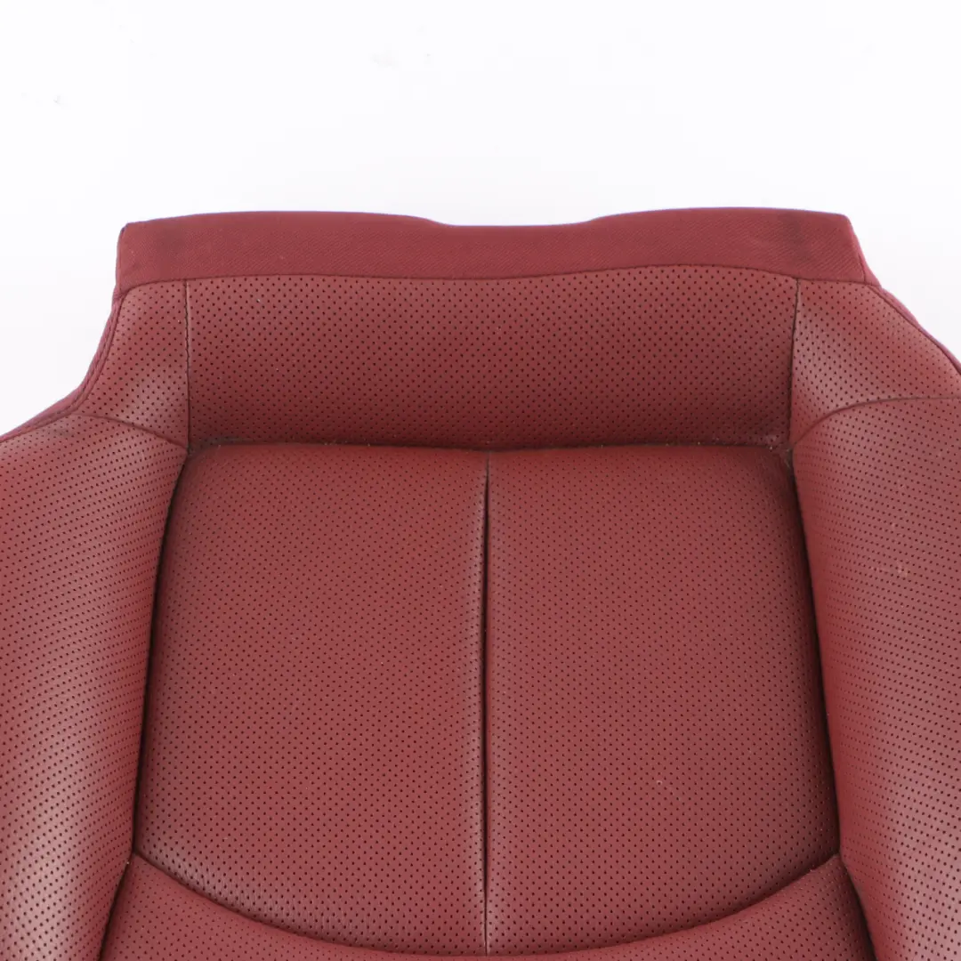 Mercedes A209 Seat Cover Front Left N/S Bench Couch Leather Amaretta Red