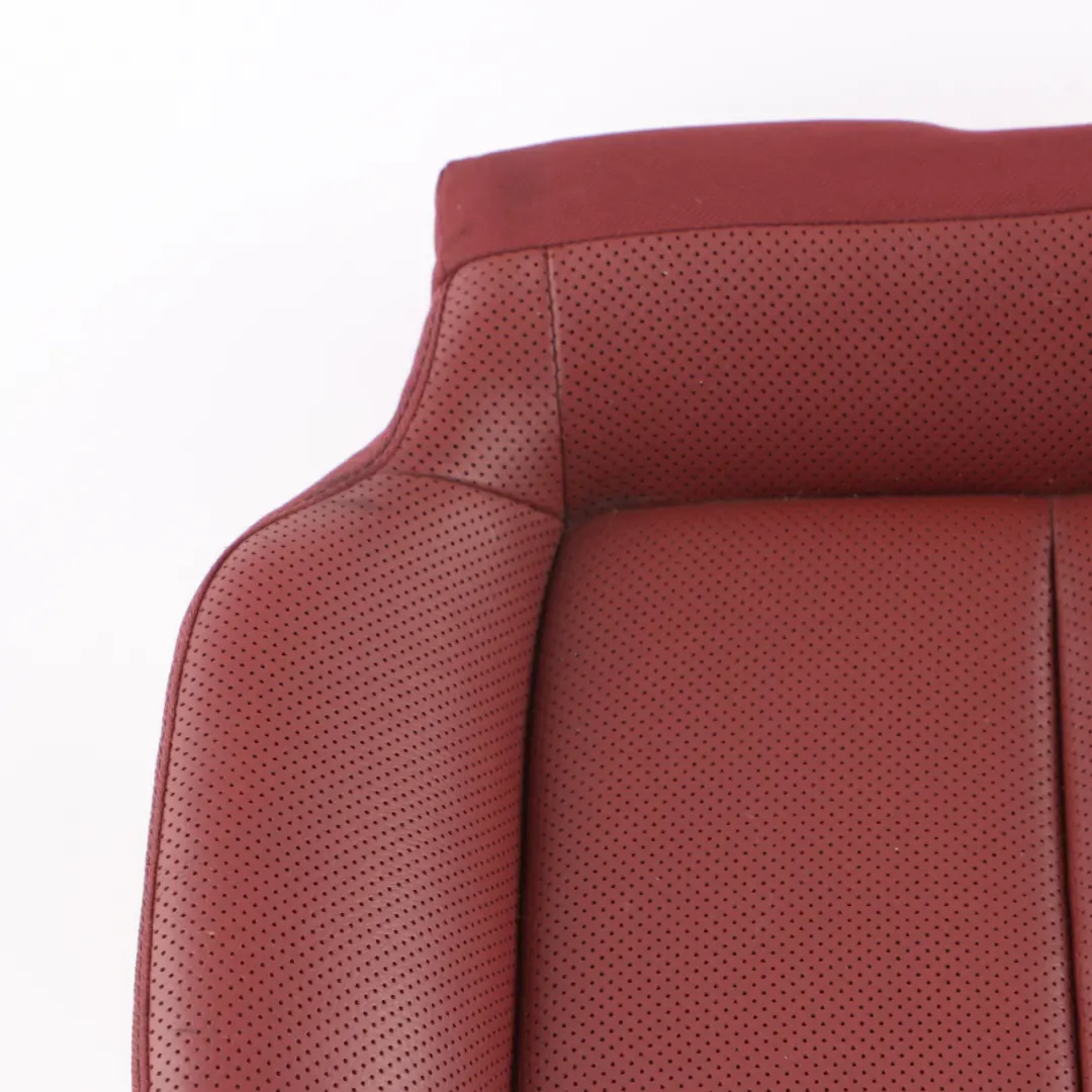 Mercedes A209 Seat Cover Front Left N/S Bench Couch Leather Amaretta Red