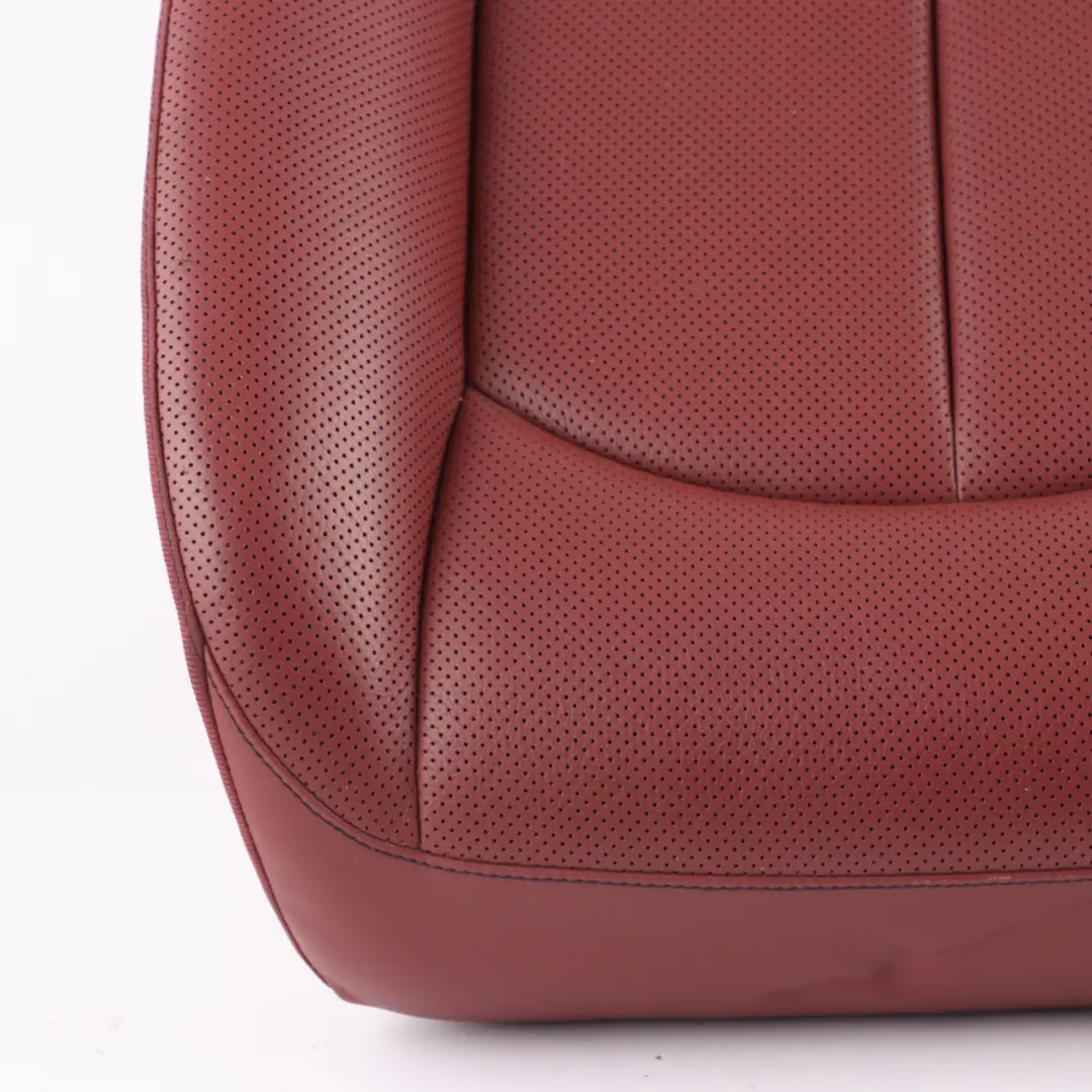 Mercedes A209 Seat Cover Front Left N/S Bench Couch Leather Amaretta Red