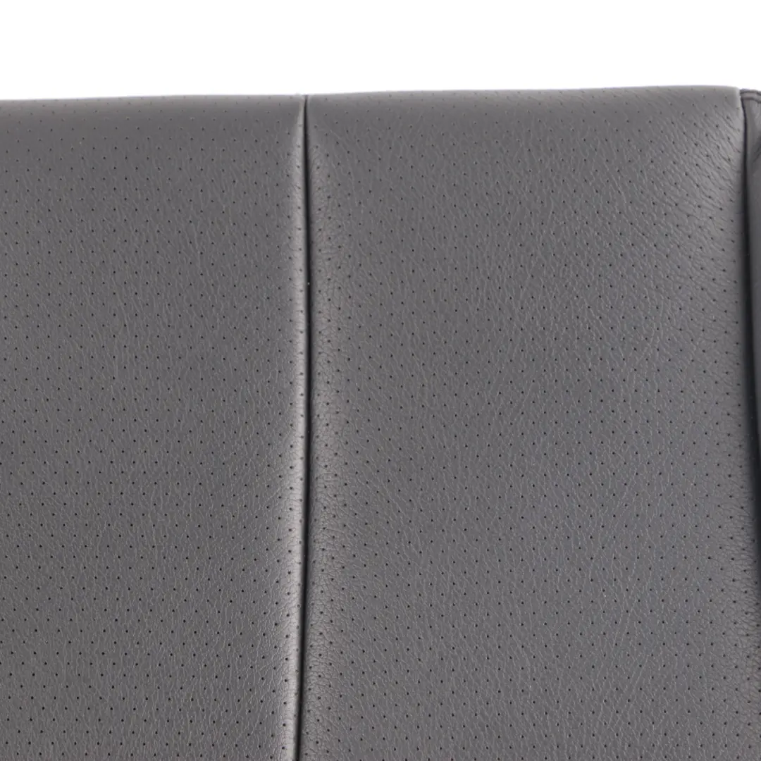 Mercedes C209 Seat Cover Rear Left N/S Cushion Covering Black Leather Nappa