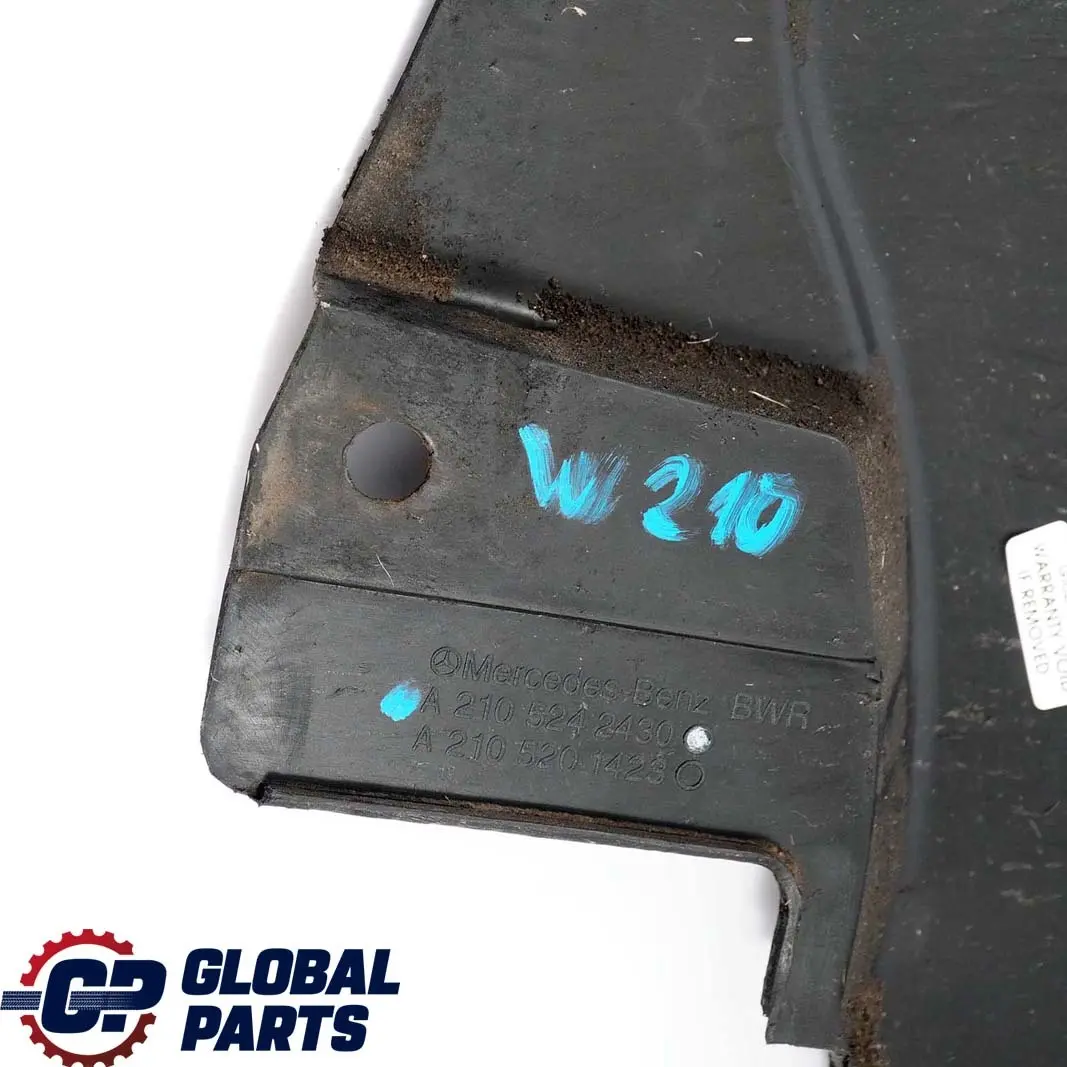 Mercedes-Benz E W210 Diesel Engine Centre Undertray Protection Cover Panel