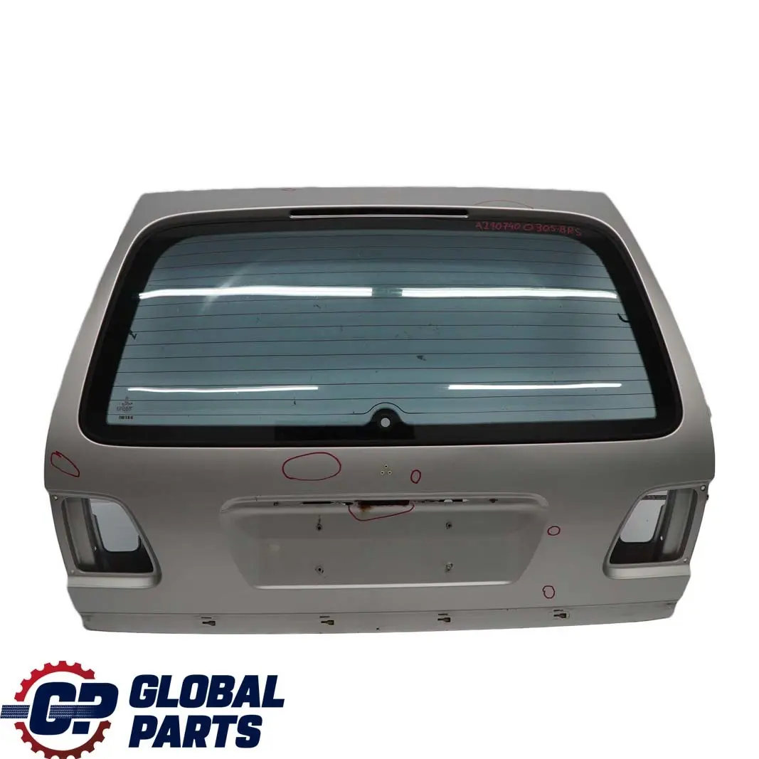 Mercedes-Benz E S210 W210 Estate Boot Trunk Lid Tailgate Brilliant Silver - 744