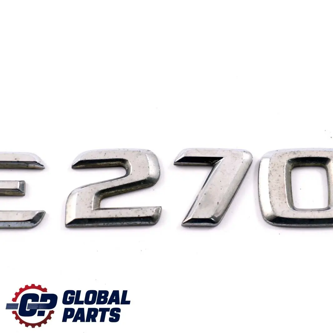 Mercedes-Benz E-Klasse W210 W211 Emblem Hinten Schriftzug Logo E270