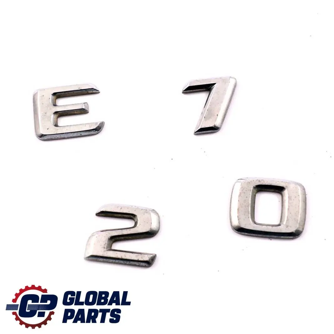 Mercedes-Benz E-Klasse W210 W211 Emblem Hinten Schriftzug Logo E270