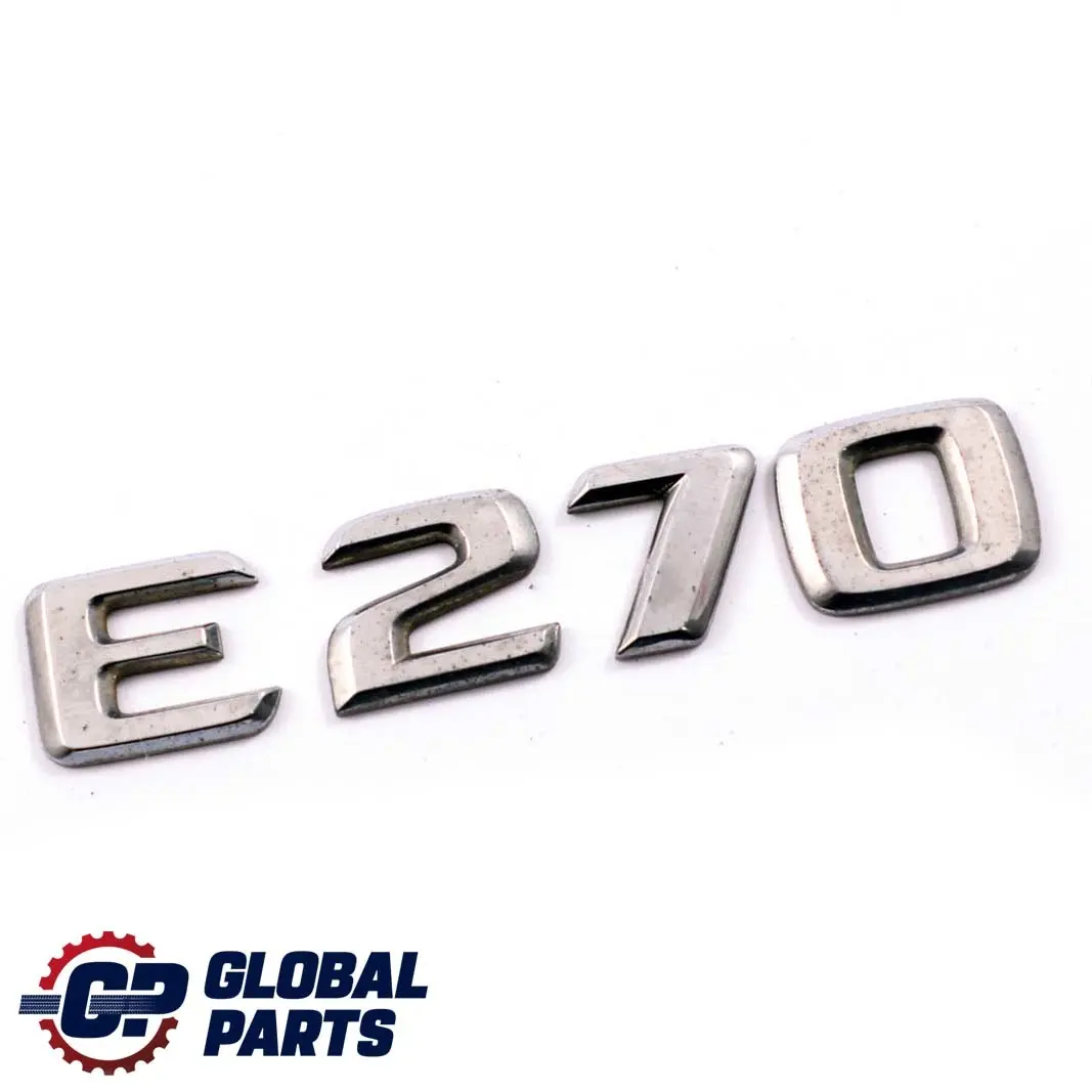 Mercedes-Benz E-Klasse W210 W211 Emblem Hinten Schriftzug Logo E270