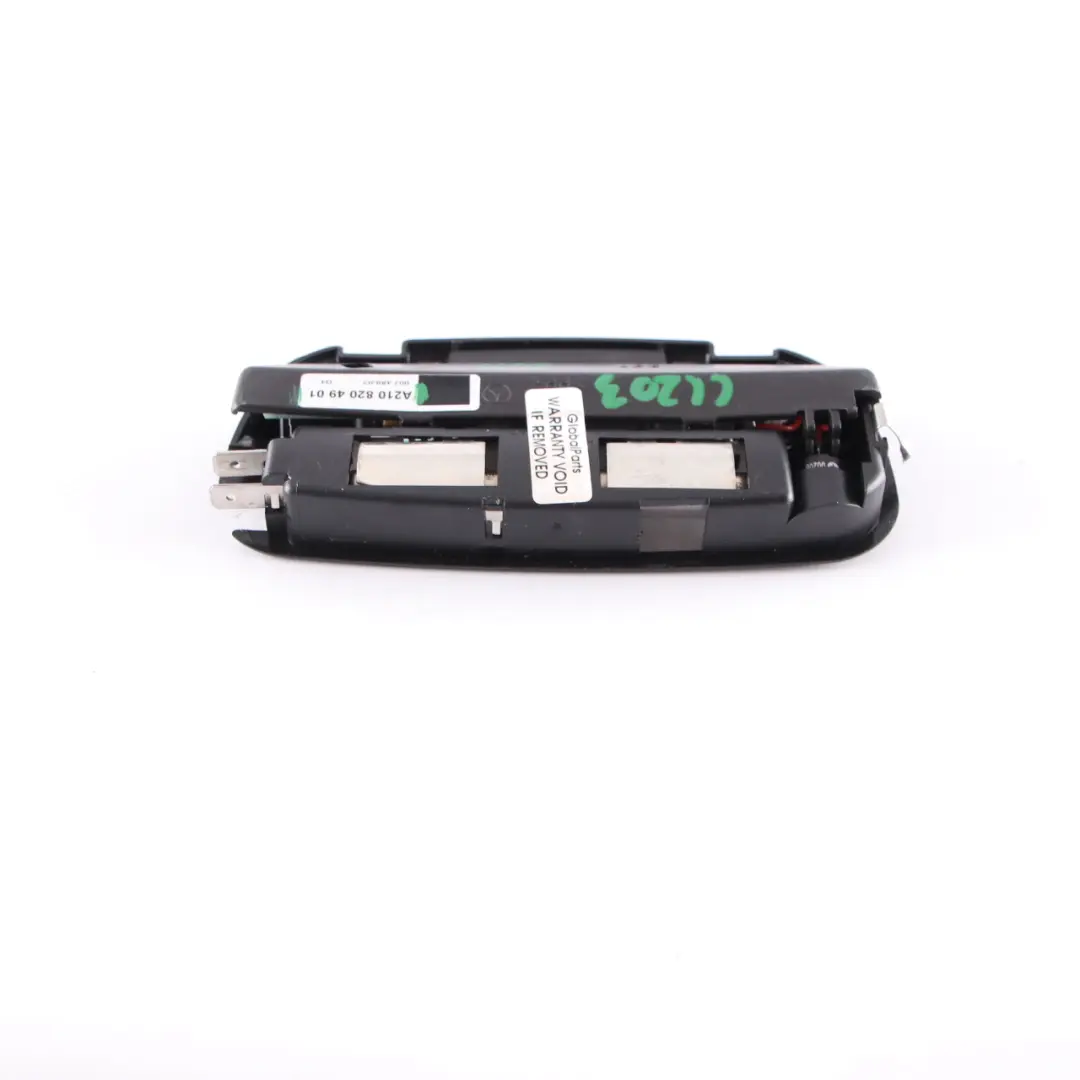 Mercedes CL203 Rear Interior Light Lamp Roof Switch Panel Trim A2108204901
