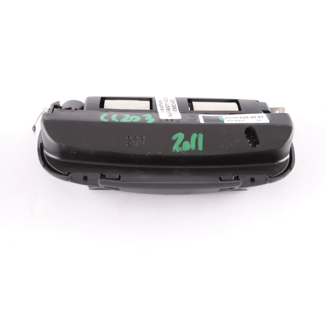 Mercedes CL203 Rear Interior Light Lamp Roof Switch Panel Trim A2108204901