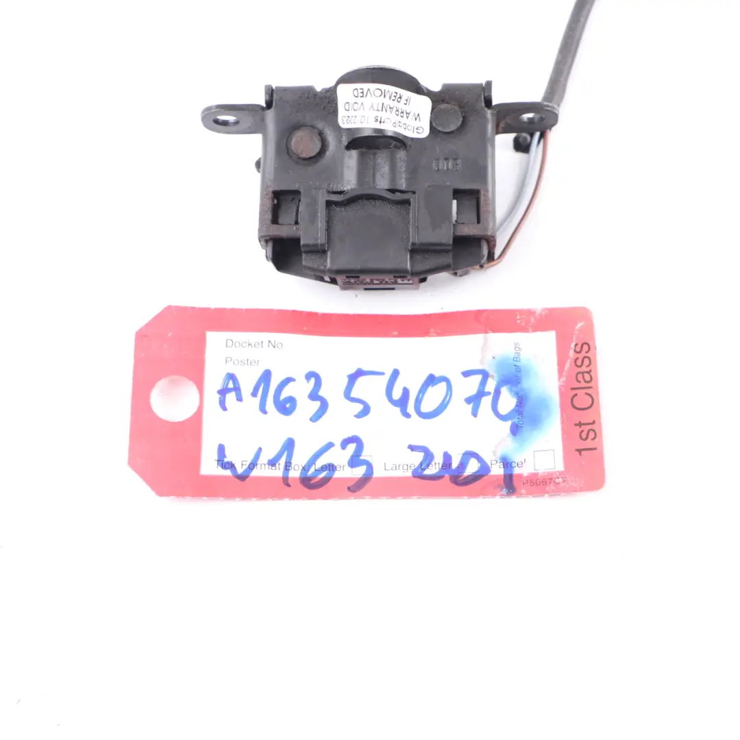 Mercedes ML W163 Mécanisme de verrouillage du capot A1635407006