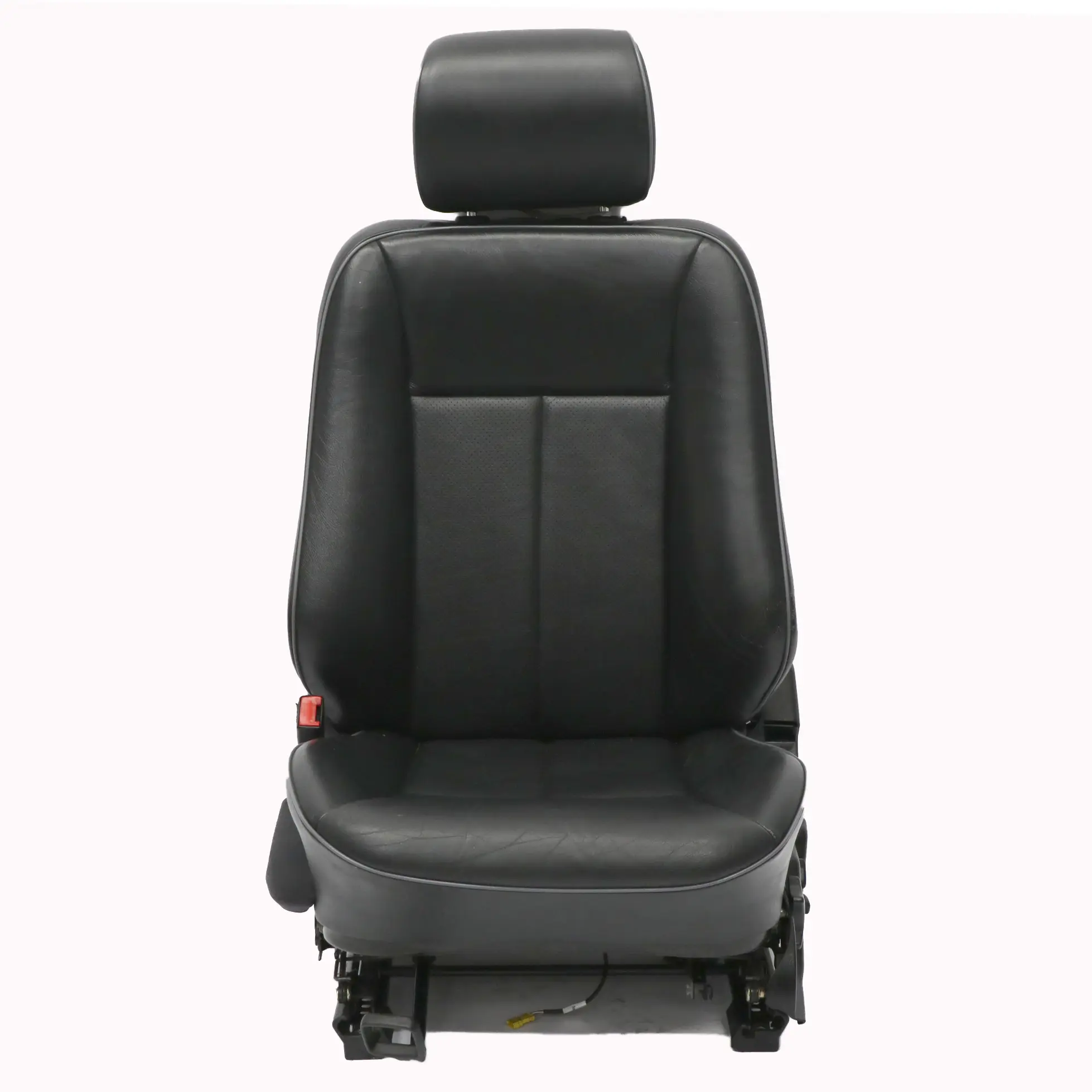 Mercedes W210 S210 Asiento Delantero Izquierdo N/S Asiento Cuero Negro