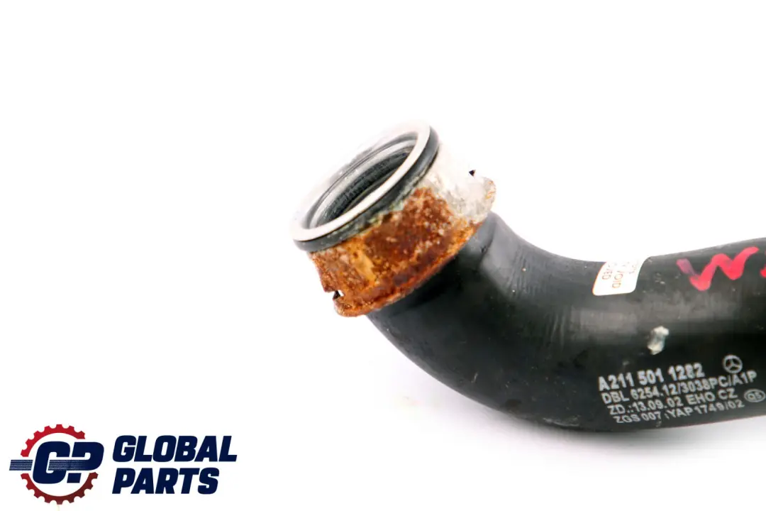 Mercedes E-Class S211 W211 Cooling Engine Water Coolant Hose Pipe A2115011282