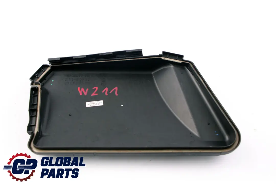 Mercedes S211 W211 Tapa de la caja de fusibles Frontal A2115400082