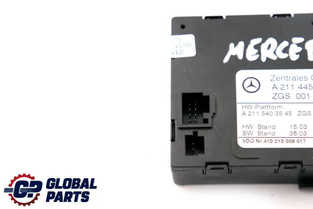 Mercedes W203 W211 Central Gateway Unidad de Control Módulo ECU A2115403545