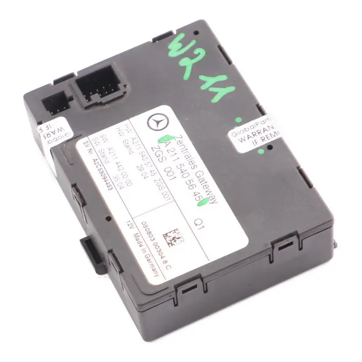 Mercedes W211 Central Gateway Module Control Unit A2115405645 