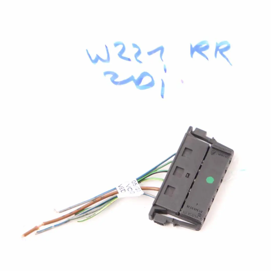 Lamp Plug Mercedes W221 Rear Right O/S Light Socket Wiring A2115450328