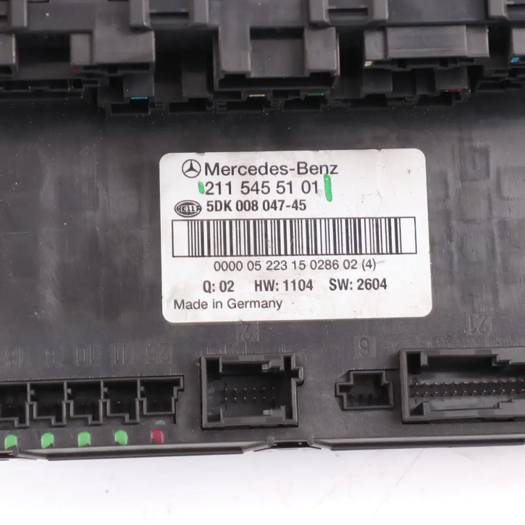Mercedes W211 Trunk Fuse Box Electric Base Relay Box SAM Module A2115455101 