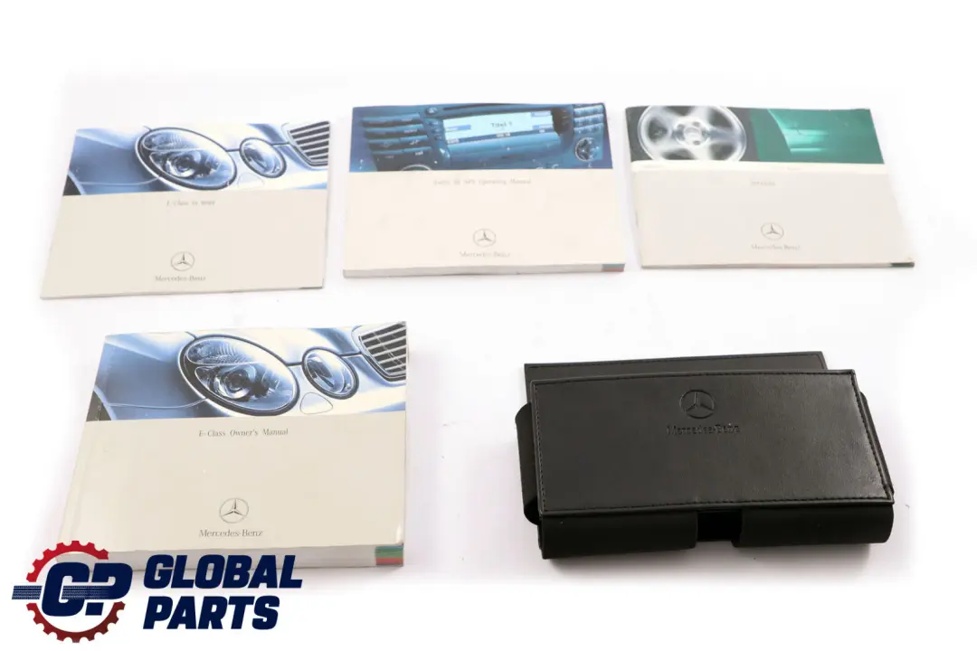 Mercedes E-Class W211 Service Booklet Book Set Pouch Case Wallet A2115846482