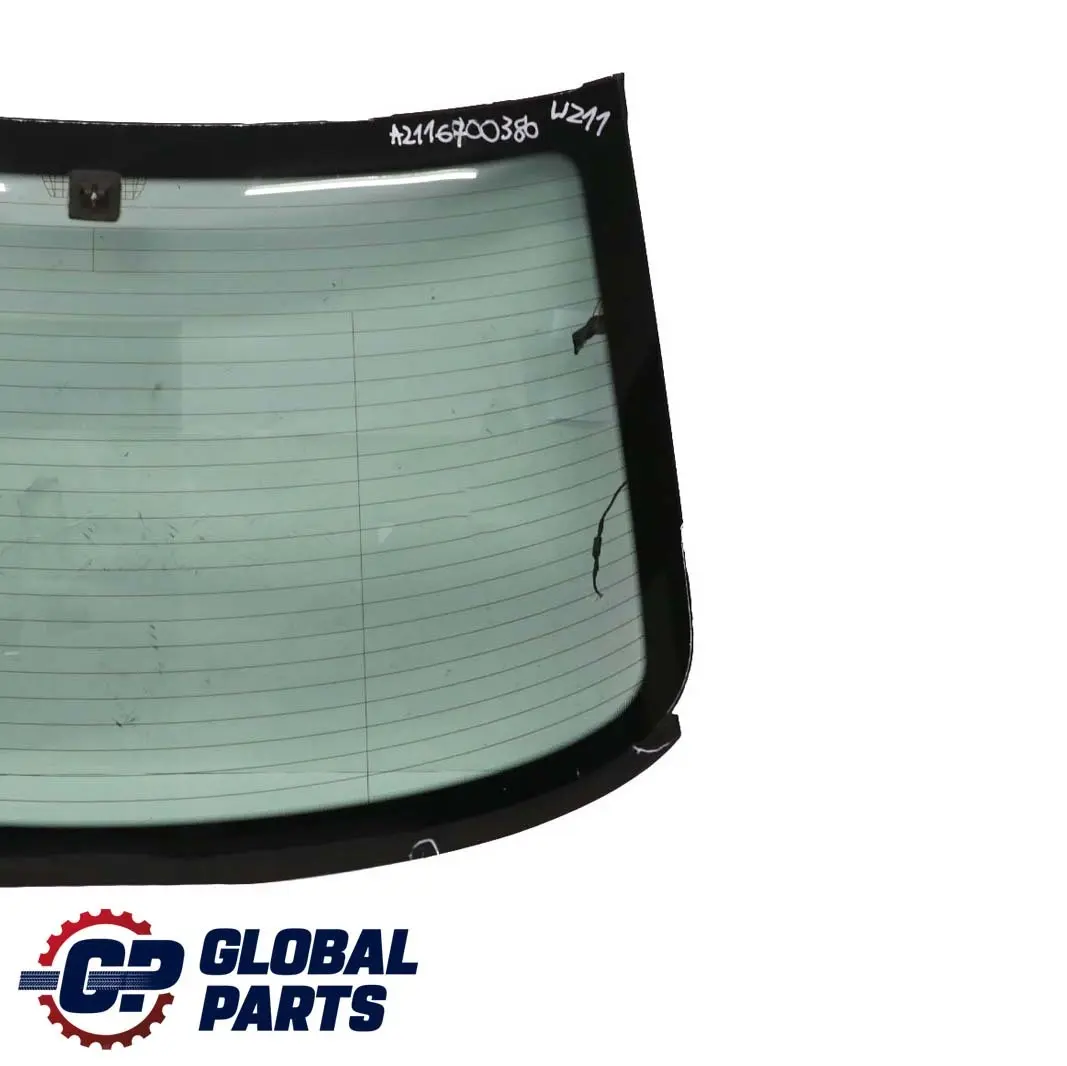 Mercedes-Benz E-Class W211 Saloon Rear Window Glass AS2 Green