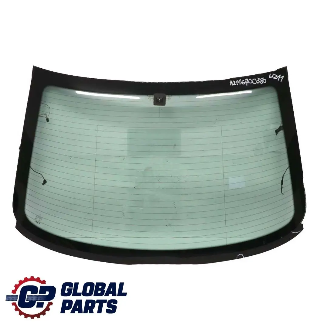 Mercedes-Benz E-Class W211 Saloon Rear Window Glass AS2 Green