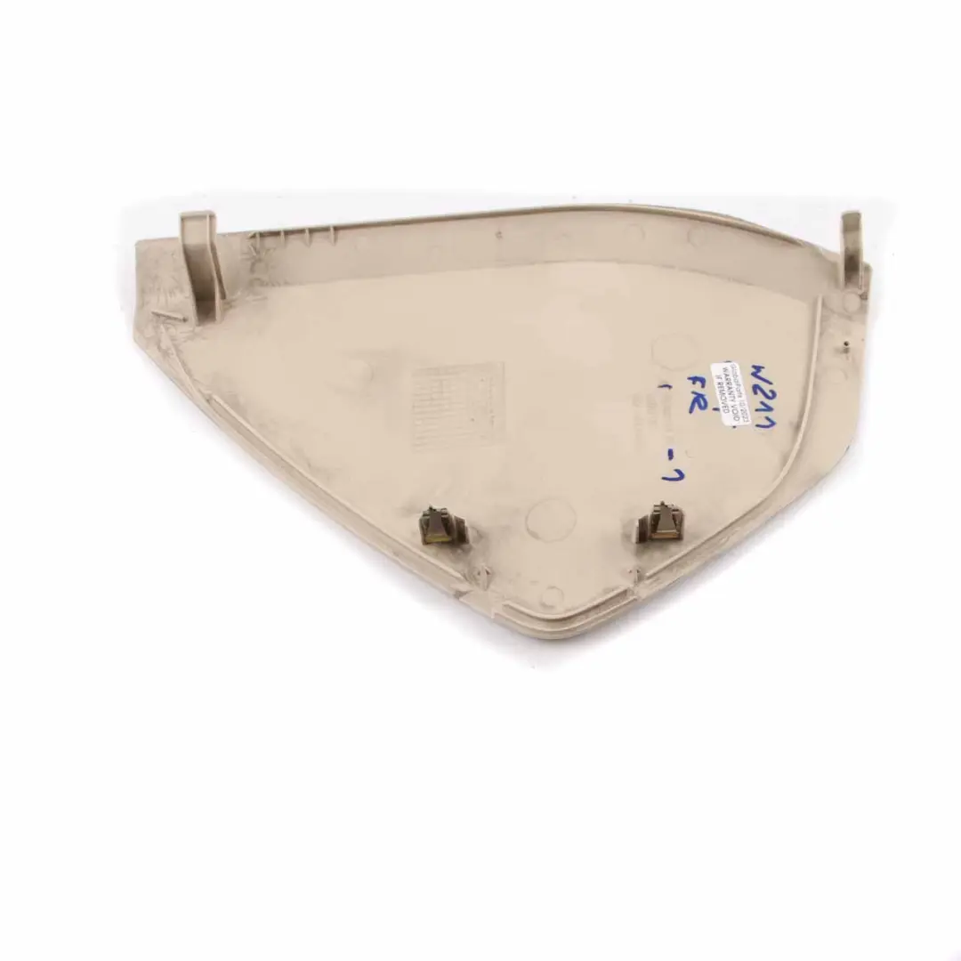 Dashboard Cover Mercedes S211 W211 Front Right O/S Trim Panel Beige A2116800478