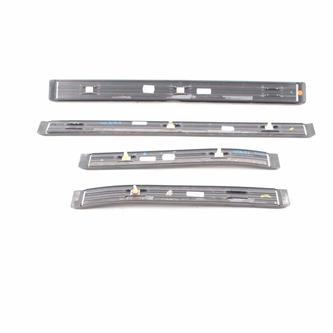 Mercedes E-Class W211 Front Rear Door Sill Step Plate Entrance Cover Trim Set