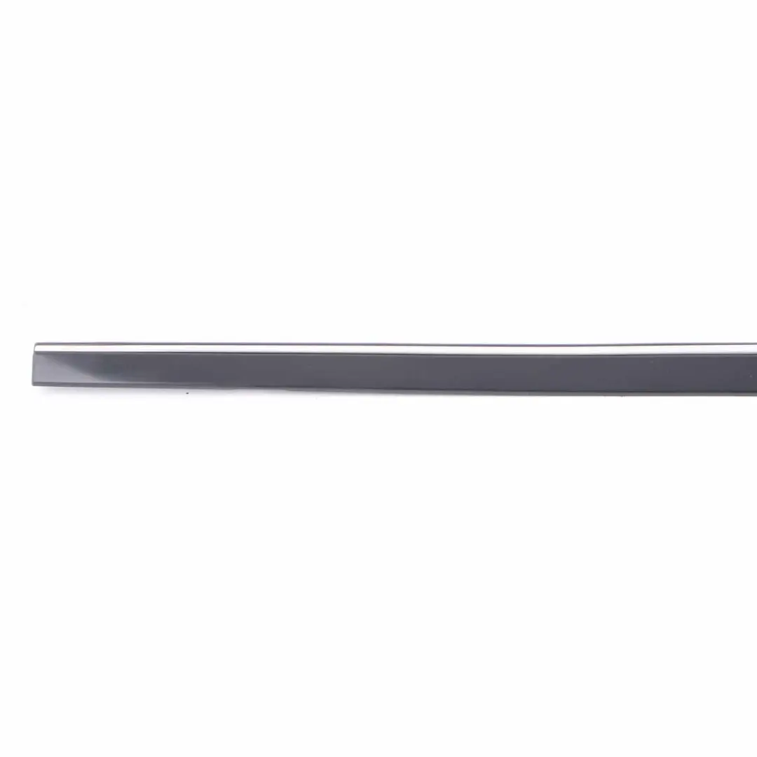 Mercedes W211 Door Moulding Front Left N/S Trim Strip Cover Obsidian Black - 197