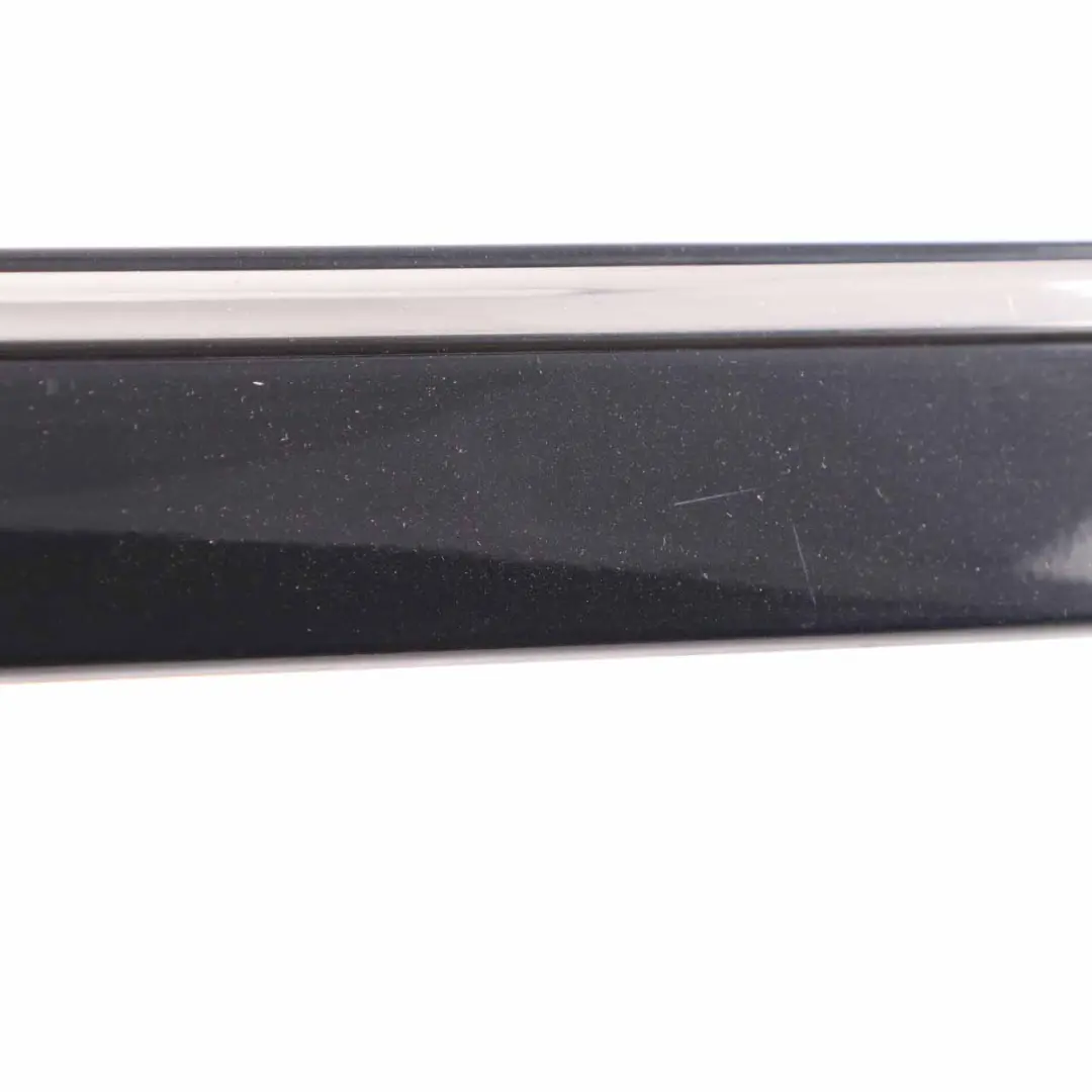 Mercedes W211 Door Moulding Front Left N/S Trim Strip Cover Obsidian Black - 197