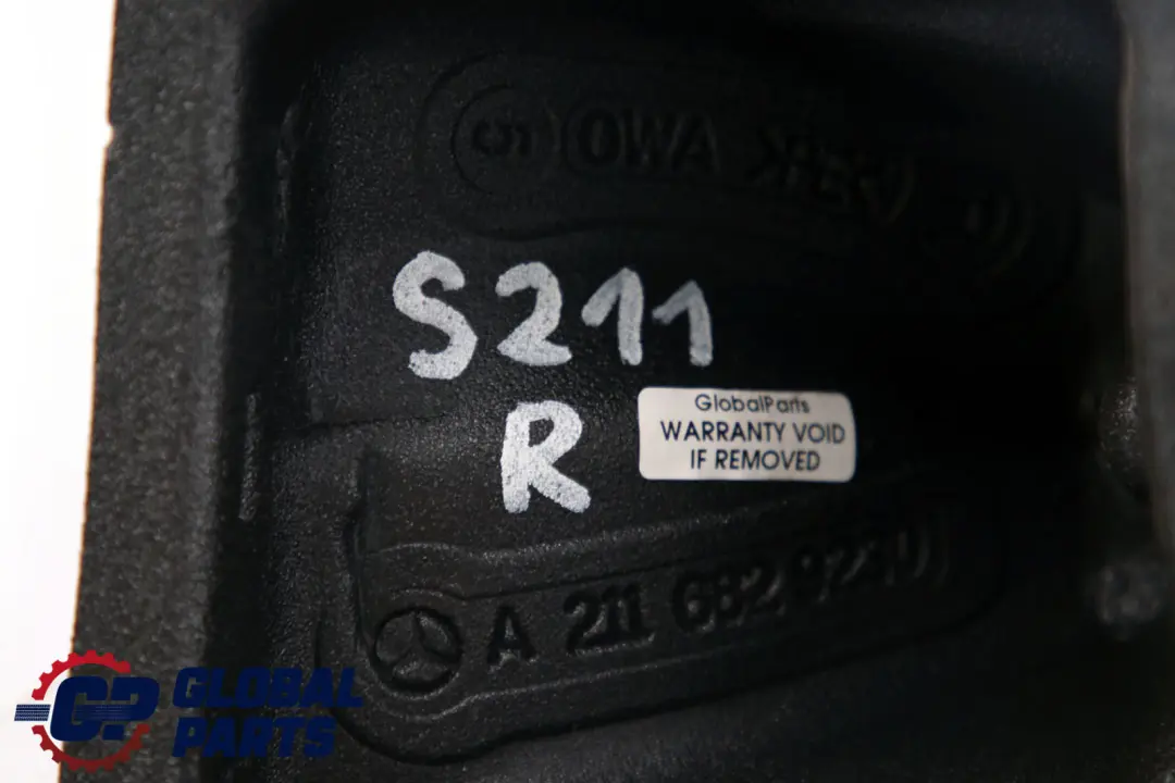 Mercedes E Class S211 Touring C-Pillar Right Inside Cover Insulation Damping