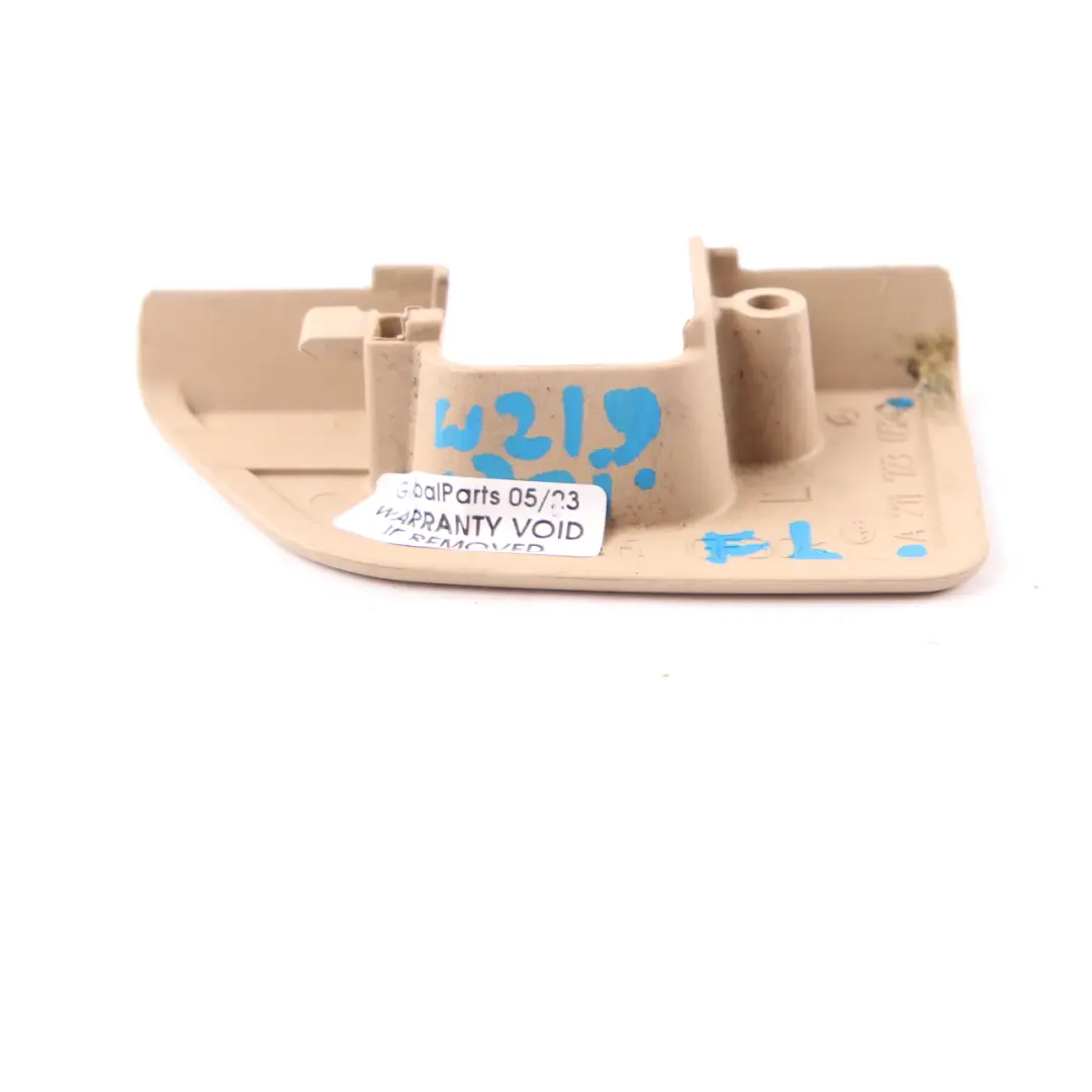 Lock Cover Mercedes W211 CLS W219 Front Door Trim Left N/S Beige A2117230524