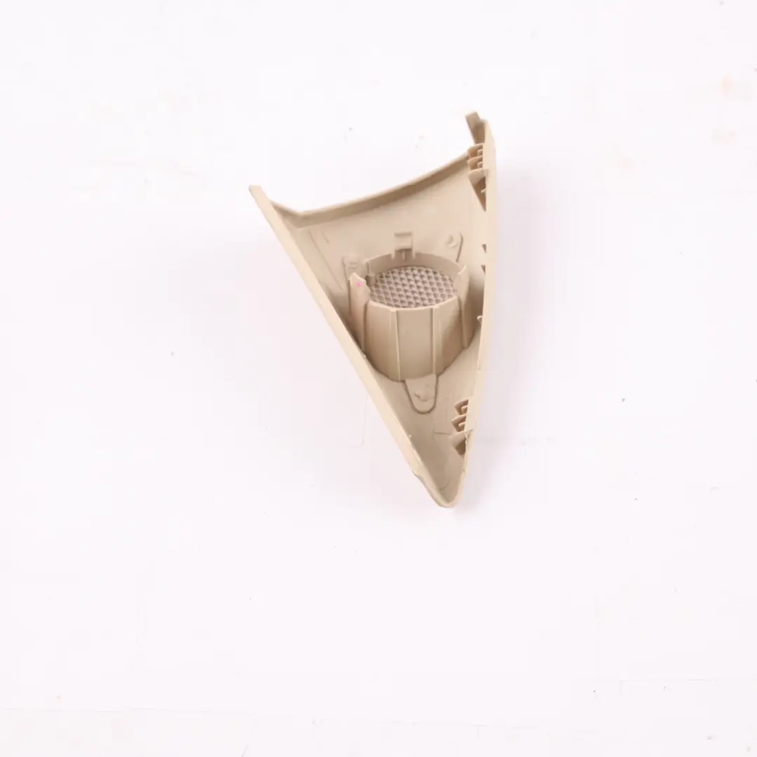 Mercedes W211 Tweeter Cover Front Left N/S Triangle Trim Beige A2117250194