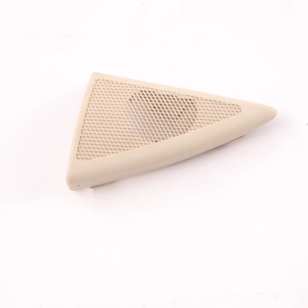 Mercedes W211 Tweeter Cover Front Left N/S Triangle Trim Beige A2117250194