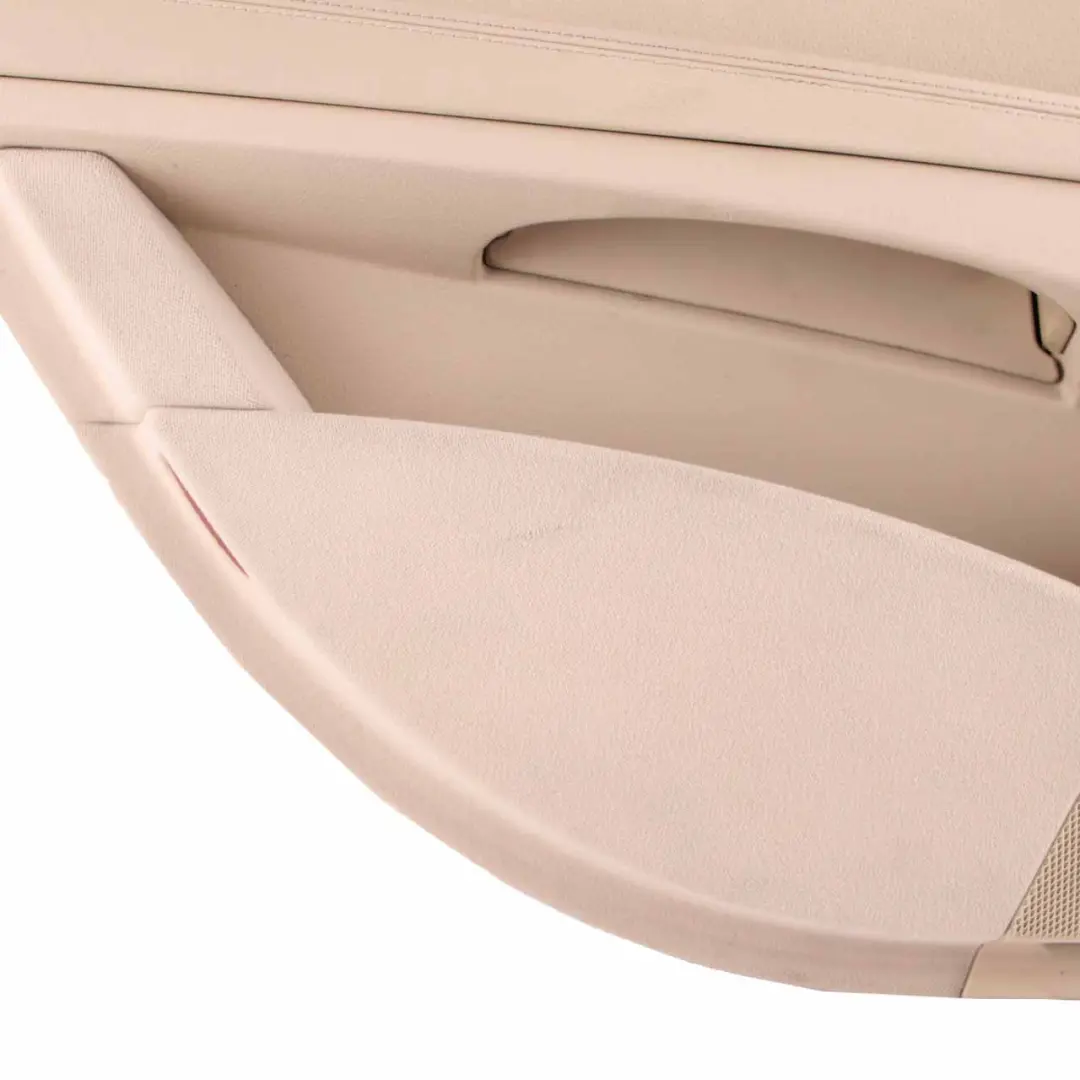 Mercedes W211 Door Card Rear Left N/S Door Trim Panel Cloth Fabric Beige